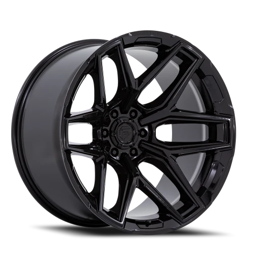 Fuel Flux 6 FC854MX 18x9 +20 6x120mm 66.9mm Blackout