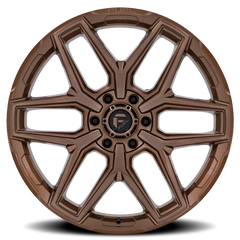 Fuel Flux 5 FC854ZR 17x9 +1 5x127mm 71.5mm Platinum Bronze