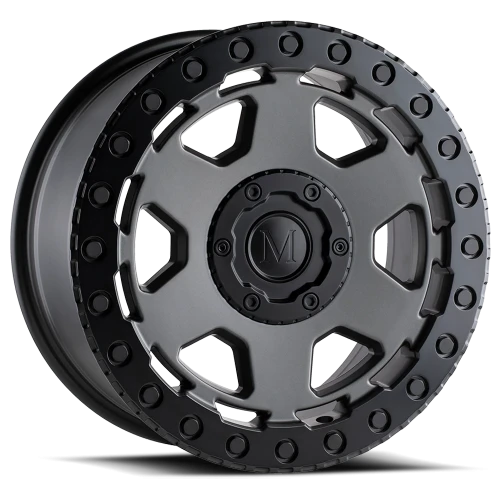 Mandrus Forscher GY 20x9 +10 5x112mm 66.6mm Matte Gunmetal Black Lip Edge