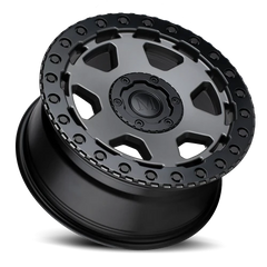 Mandrus Forscher GY 20x9 +10 5x112mm 66.6mm Matte Gunmetal Black Lip Edge