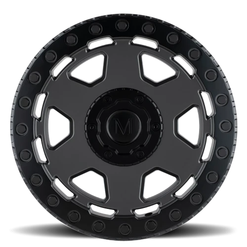Mandrus Forscher GY 20x9 +10 5x112mm 66.6mm Matte Gunmetal Black Lip Edge
