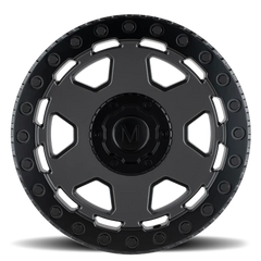 Mandrus Forscher GY 20x9 +10 5x112mm 66.6mm Matte Gunmetal Black Lip Edge