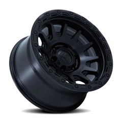 Fuel Fortress FC884MB 17x8.5 +25 6x135mm 87.1mm Matte Black Gloss Black Lip