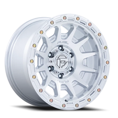 Fuel Fortress FC884SD 17x8.5 +0 6x139.7mm 106.1mm Gloss Silver Machined Face