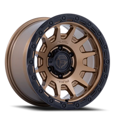 Fuel Fortress FC884ZB 18x9 +1 6x135mm 87.1mm Matte Bronze Gloss Black Lip