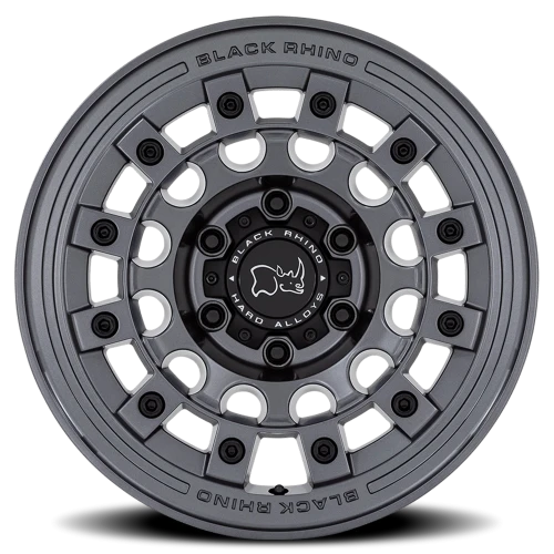 Black Rhino Fuji GY 17x8 +20 5x114.3mm 72.56mm Matte Gunmetal