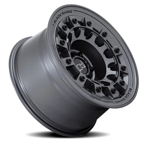 Black Rhino Fuji GY 17x9 -12 6x139.7mm 106.1mm Matte Gunmetal