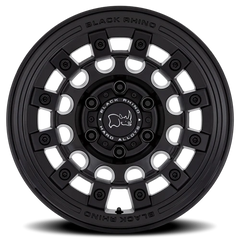 Black Rhino Fuji MB 17x8 +20 5x114.3mm 72.56mm Matte Black