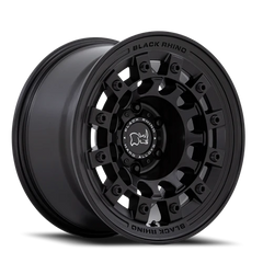 Black Rhino Fuji MB 17x8 +38 6x139.7mm 106.1mm Matte Black
