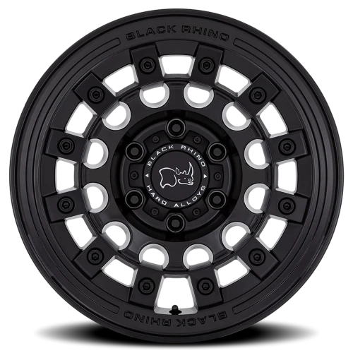 Black Rhino Fuji MB 17x9 -12 6x139.7mm 106.1mm Matte Black