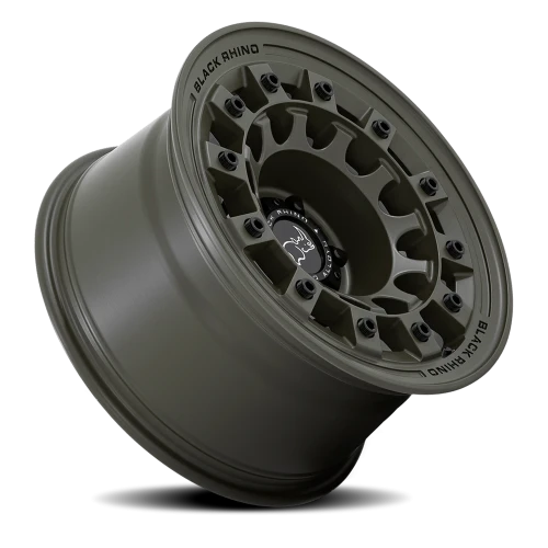 Black Rhino Fuji ODG 17x8 +20 5x114.3mm 72.56mm Olive Drab Green
