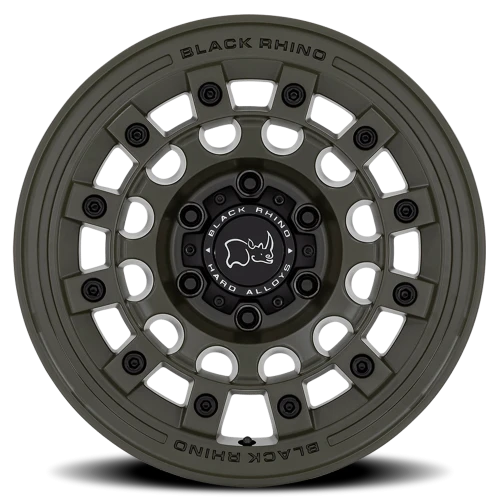 Black Rhino Fuji ODG 17x9 -12 5x127mm 71.5mm Olive Drab Green