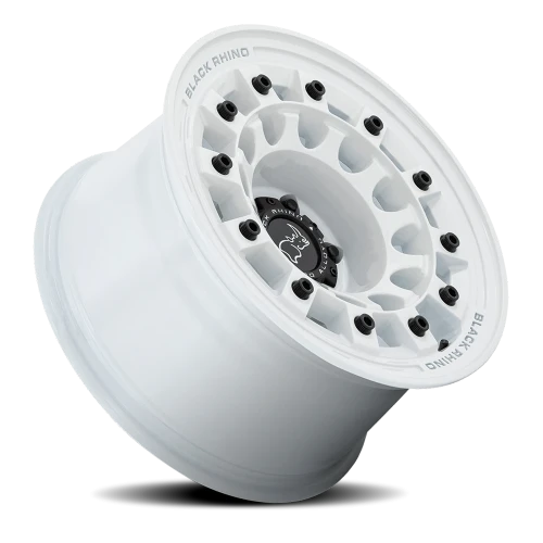 Black Rhino Fuji WH 17x8 +38 6x139.7mm 106.1mm Gloss White