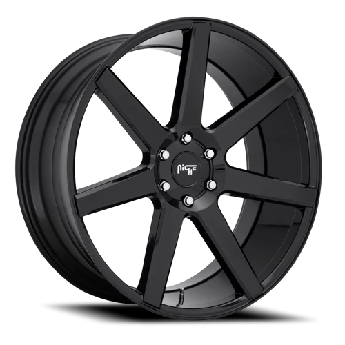Niche Future M230 22x9.5 +30 6x139.7mm 106.1mm Gloss Black