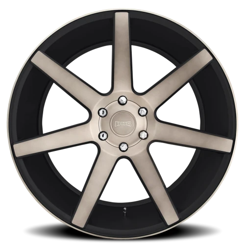 DUB Future S127 24x10 +30 6x135mm 87.1mm Matte Black Machined-DDT