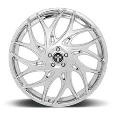 DUB G.O.A.T. S258 24x10 +25 6x139.7mm 106.1mm Chrome