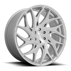DUB G.O.A.T. S261 20x9 +35 5x114.3mm 72.7mm Brushed Silver