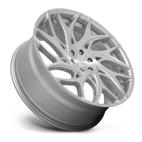 DUB G.O.A.T. S261 24x10 +25 5x139.7mm 78mm Brushed Silver