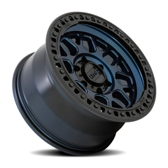 KMC GRS KM549 BL 17x9 -12 5x127mm 71.5mm Midnight Blue Gloss Black Lip