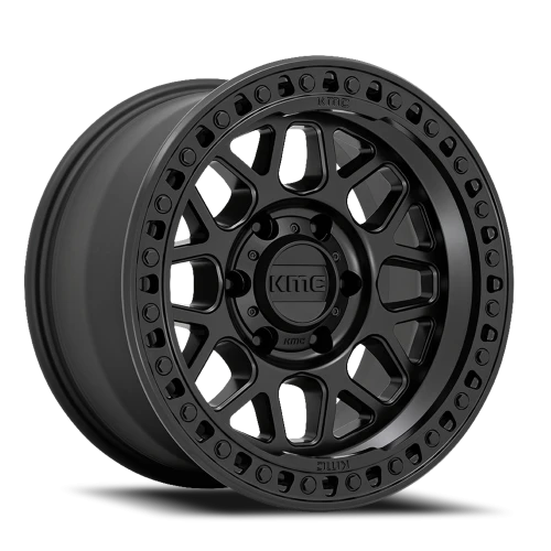 KMC GRS KM549 SB 17x8.5 +0 8x180mm 124.2mm Satin Black