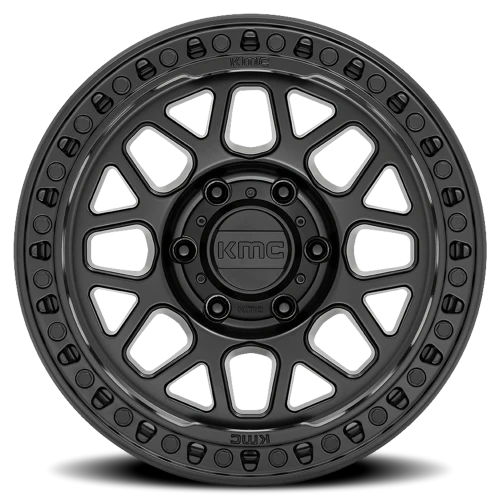 KMC GRS KM549 SB 18x8.5 +0 8x180mm 124.2mm Satin Black