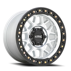 KMC GRS KM549 SL 20x9 +0 8x180mm 124.2mm Machined Machined Satin Black Lip