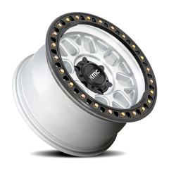 KMC GRS KM549 SL 17x8.5 +0 8x165.1mm 125.1mm Machined Machined Satin Black Lip