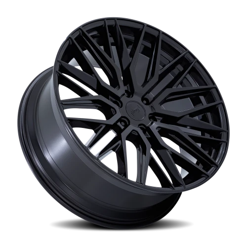 Niche Gamma M224 19x9.5 +35 5x114.3mm 72.6mm Gloss Black