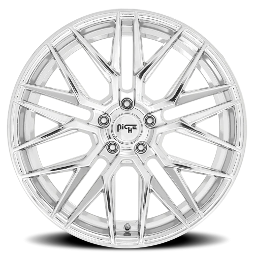 Niche Gamma M249 18x8 +42 5x112mm 66.5mm Chrome