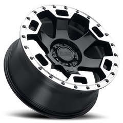 Black Rhino Gauntlet GB 18x9 -18 6x139.7mm 112.1mm Gloss Black Mirror Machined Lip Edge