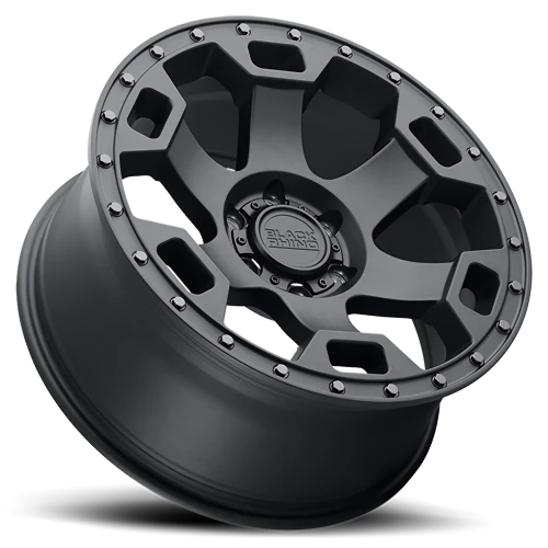 Black Rhino Gauntlet SGB 18x9 +12 6x120mm 67.1mm Semi Gloss Black Gunmetal Bolts