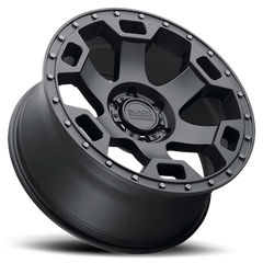 Black Rhino Gauntlet SGB 18x9 -18 6x139.7mm 112.1mm Semi Gloss Black Gunmetal Bolts
