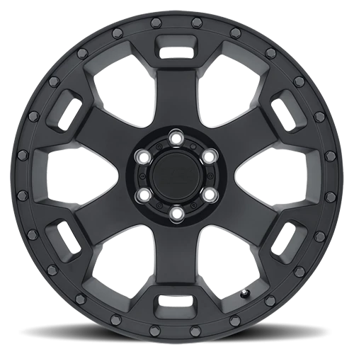 Black Rhino Gauntlet SGB 18x9 -18 6x139.7mm 112.1mm Semi Gloss Black Gunmetal Bolts