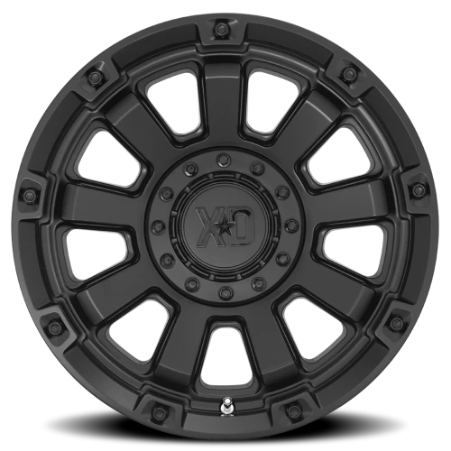 XD Series Gauntlet XD852 SB 20x9 +0 5x139.7mm 110.1mm Satin Black