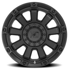 XD Series Gauntlet XD852 SB 20x9 +0 8x170mm 125.1mm Satin Black