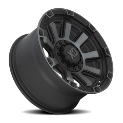 XD Series Gauntlet XD852 SB-GT 20x10 -18 8x180mm 124.2mm Satin Black Gray Tint