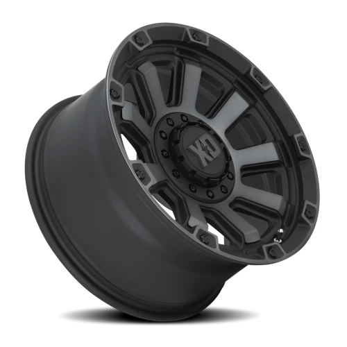XD Series Gauntlet XD852 SB-GT 20x10 -18 6x135mm 106.1mm Satin Black Gray Tint