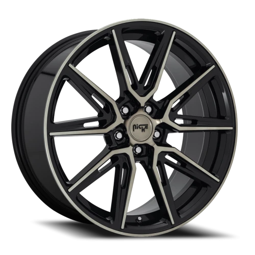 Niche Gemello M219 20x10.5 +20 5x115mm 71.8mm Gloss Black Machined-DDT
