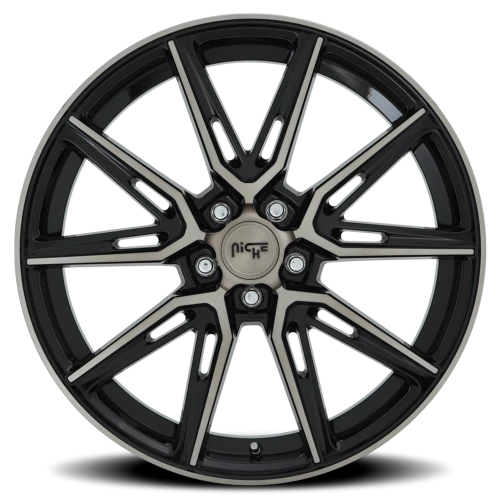 Niche Gemello M219 20x10.5 +40 5x120mm 72.5mm Gloss Black Machined-DDT