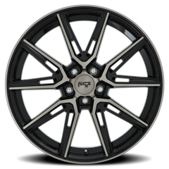 Niche Gemello M219 20x10.5 +40 5x112mm 66.5mm Gloss Black Machined-DDT