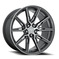 Niche Gemello M220 20x10.5 +20 5x115mm 71.8mm Gloss Anthracite Machined