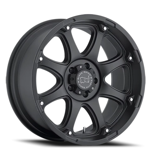 Black Rhino Glamis 18x9 -12 5x127mm 78mm Matte Black