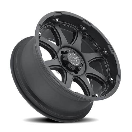Black Rhino Glamis 18x9 -12 5x127mm 78mm Matte Black