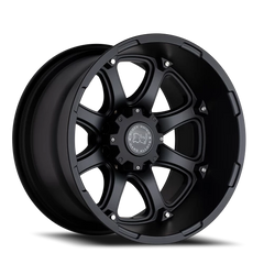 Black Rhino Glamis 18x9 -12 8x165.1mm 122mm Matte Black