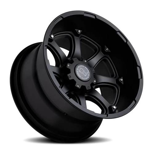 Black Rhino Glamis 17x9 -12 8x170mm 125mm Matte Black