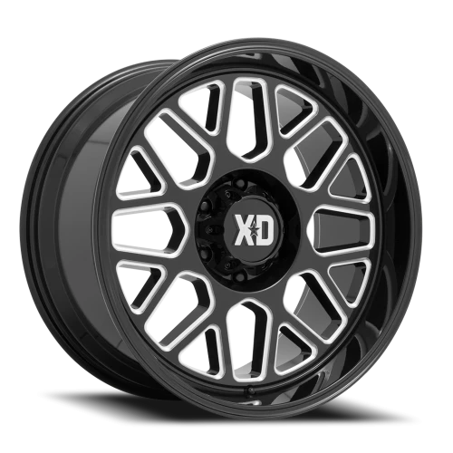 XD Series Grenade 2 XD849 GB-M 18x9 +18 6x135mm 87.1mm Gloss Black Milled