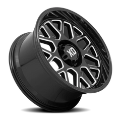 XD Series Grenade 2 XD849 GB-M 20x9 +18 6x139.7mm 106.25mm Gloss Black Milled