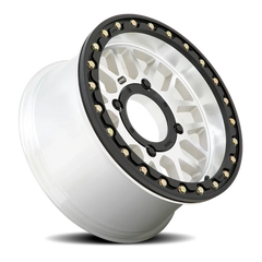 KMC Grenade Beadlock UTV KS235 15x6 +38 4x137mm 112.1mm Machined Silver