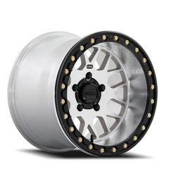 KMC Grenade Beadlock UTV KS235 15x10 +0 5x114.3mm 72.56mm Machined Silver