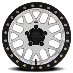 KMC Grenade Beadlock UTV KS235 15x6 +38 5x114.3mm 72.56mm Machined Silver